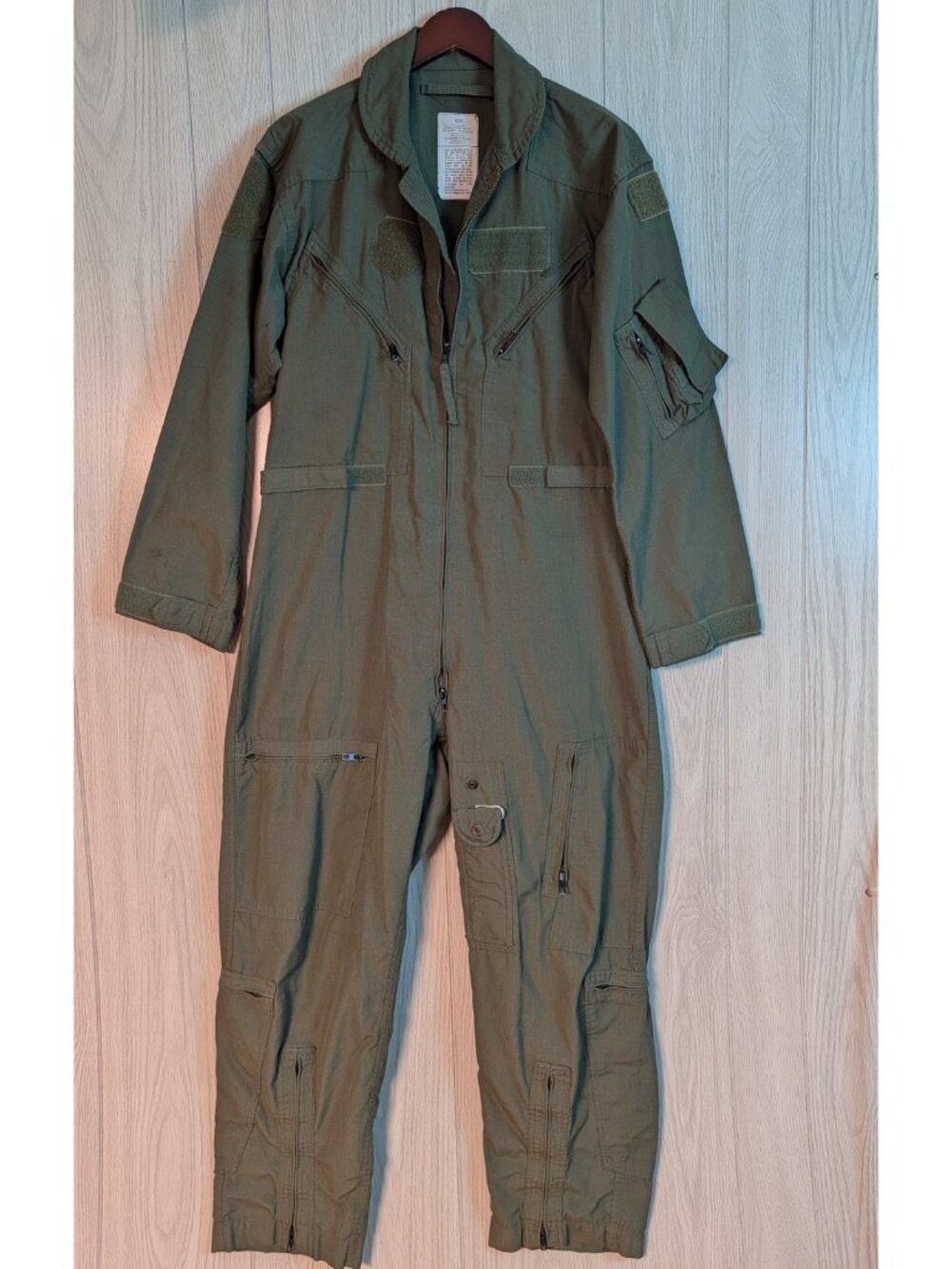 Summer Flight Suit CWU-27/p Flyers Coveralls 42S NSN# 8415-01-043-8389 USAF